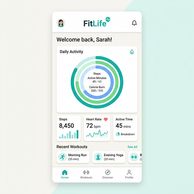 FitLife Mobile App