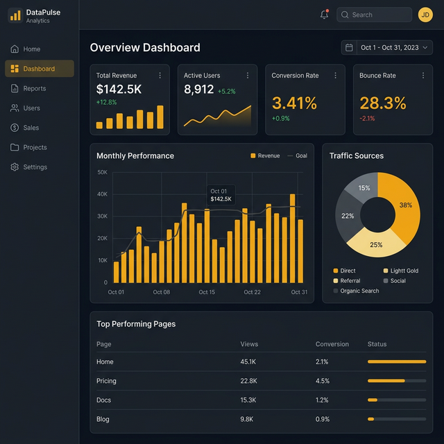 SaaS Dashboard